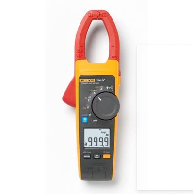 Convenient Fluke 376 True RMS AC / DC Clamp Meter With IFlex 1000 ΜF Range 388 G Weight