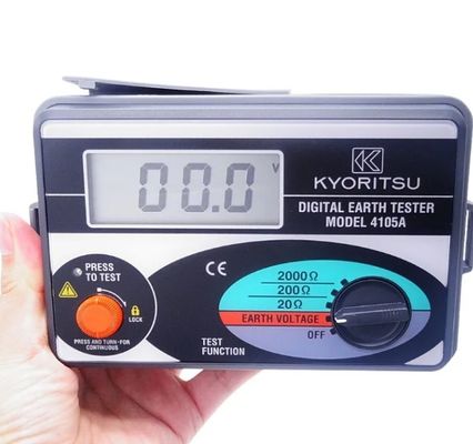 Kyoritsu 4105A Digital Earth Tester Resistance Meter Kyoritsu KEW 4105a Stock