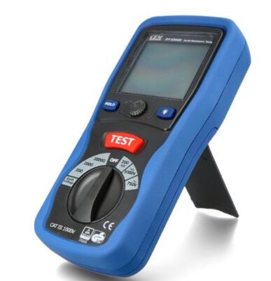 CEM DT-5300B Earth Resistance Tester Meets IEC10101 CATIII 1000V High Accuracy 0.01 AC750V/DC1000V Blue