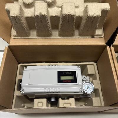ROTORK YTC Smart Valve Positioner YT-3300LSN1501S with ±0.5% F.S. Linearity and Below 2 LPM Air Consumption