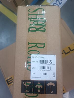 Fluke 1630-2 FC Ground Loop Resistance Test Clamp Meter with 1000V Maximum Voltage 40Hz-1kHz Frequency Range and 32760 Measurements Data Logging