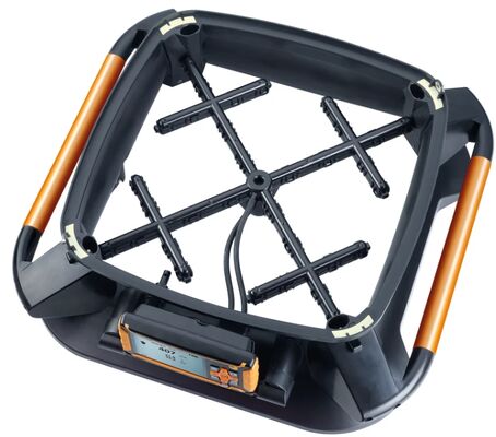 Bluetooth Air Flow Capture Hood with ±1 °F Accuracy and Lightweight Design for HVAC Flow Measurement
