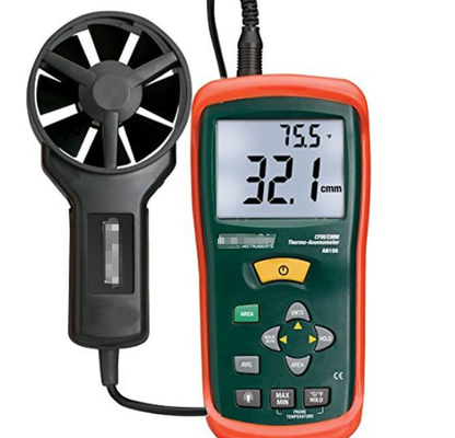 new stock flir Extech AN100 CFM/CMM Mini Thermo-Anemometer