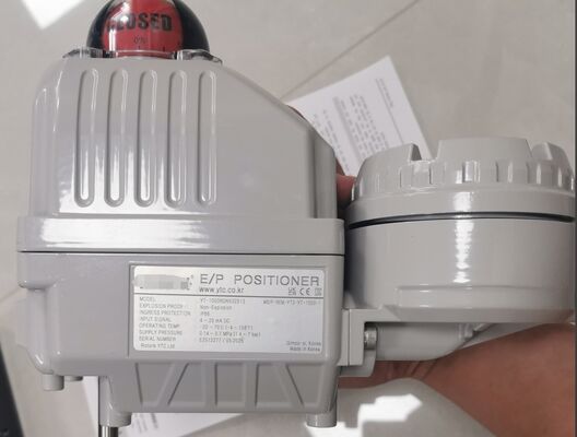 YT-1000RDN53 Electro-Pneumatic Valve Positioner with Modbus Interface, 10-35 VDC Power, and -20°C to 50°C Operating Range