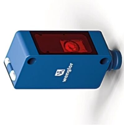 Wenglor P1KK001 Retro-Reflex Sensor for Transparent Objects with 1500 mm Range and 2000 Hz Switching Frequency
