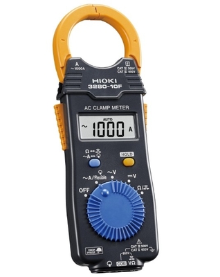 Hioki 3280--10F Clamp meter with card-type multimeter function weight-100g Output line length-800mm