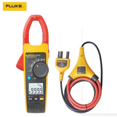 Convenient Fluke 376 True RMS AC / DC Clamp Meter With IFlex 1000 ΜF Range 388 G Weight
