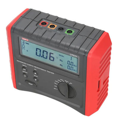 UNI-T UT572 Portable Mini High Precision Resistance Tester Smart Earth Resistance Tester Circuit Measurement Electrician Tools