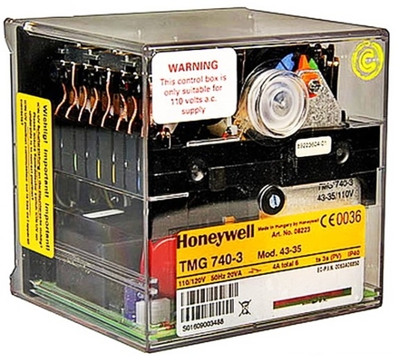 Brand New Original TMG 740-3 Honeywell Burner Control Box TMG 740-3 Mod. 43-35 110V Honeywell Controller