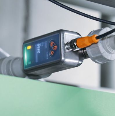 Original German IFM SU8020 Ultrasonic Flow Meter with 150 Bar Bursting Pressure and 100 Bar Rating for -20 to 100°C