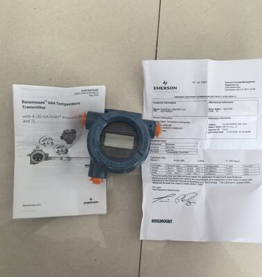 Rosemount 644HWNAJ5M5Q4G1 Profibus PA Temperature Transmitter with OLED Display 0.1°C Resolution and Field Mount