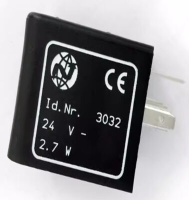 मूल नॉरग्रेन दबाव राहत वाल्व के साथ 24V डीसी AC230 कॉइल 1 साल की वारंटी और काले रंग