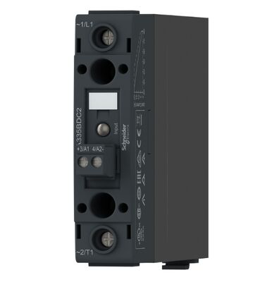 Schneider Electric SSD1A320BDC2 Solid State Relay SSR DIN Rail Mount 20A Load Current 48-600V AC Output 4-32V DC Control