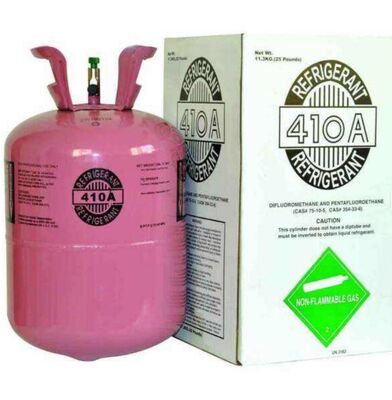 Honeywell Premium Grade R410A Refrigerant Gas for Commercial & Residential AC with Stainless Steel Material