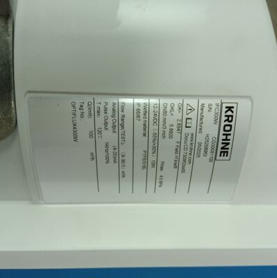 Krohne Optiflux 4300W Stainless Steel Flow Monitor with ±0.5% Accuracy and OEM Customizable Options