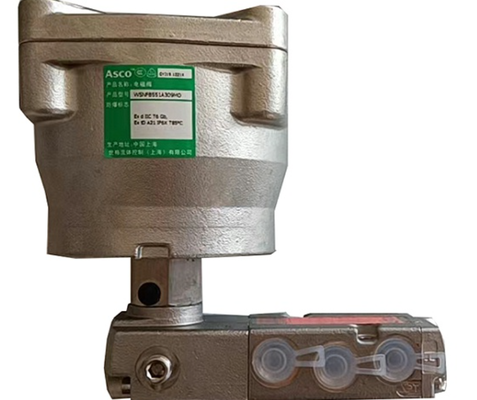 ASCO WSNF8551A309MO 24VDC,PILOT संचालित SOLENOID वाल्व-3/2 - 5/2,स्टेनलेस स्टील