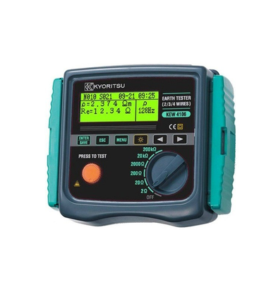 Brand new original EARTH RESISTANCE RESISTIVITY TESTER in stock from KYORITSU KEW 4106, Japan