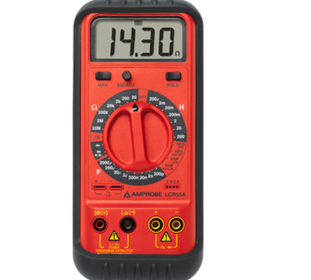 FLUKE Amprobe LCR55A पोर्टेबल LCR मीटर इंडक्टेंसी, क्षमता, प्रतिरोध, ट्रांजिस्टर, डायोड और माइक्रोवेव डायोड मापें
