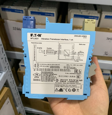 Eaton MTL5531 Safety Transmitter with Zone 0 Hazardous Rating SIL2 Safety Integrity and Galvanic Isolation 250V rms
